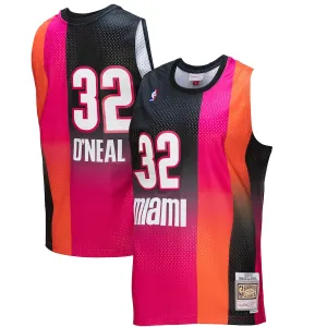 Shaquille O’Neal Miami Heat Mitchell & Ness 2005/06 Hardwood Classics Fadeaway Swingman Jersey
