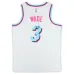 Miami Heat Dwyane Wade Swingman Jersey - White