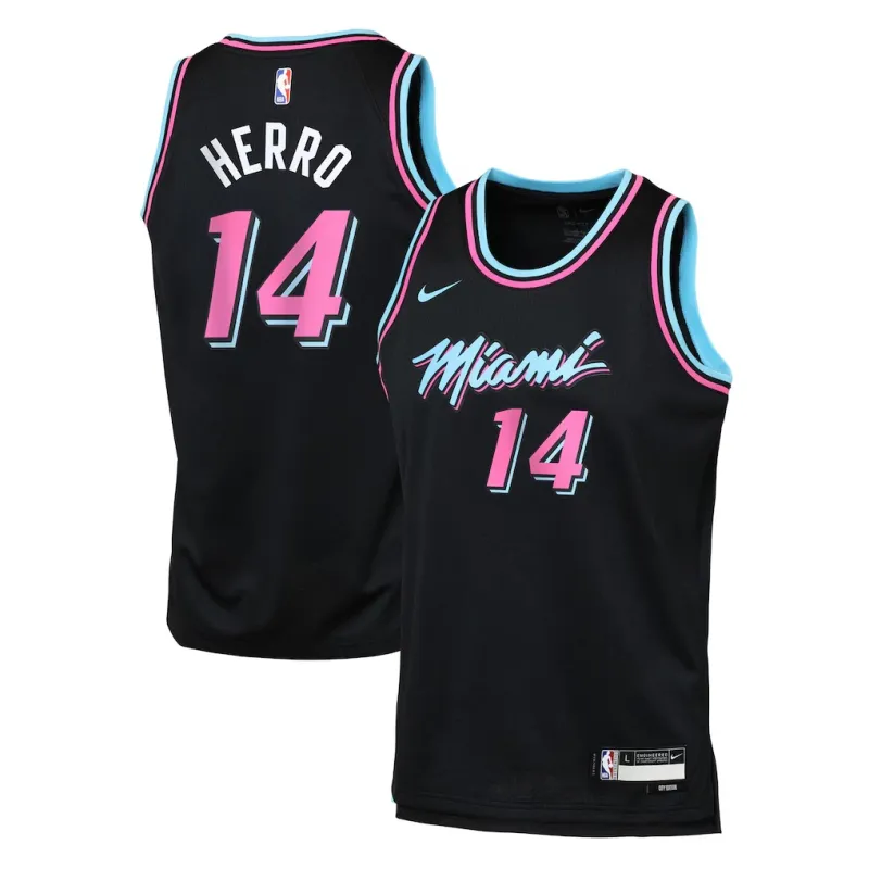 MIA Herro 2025/26 Swingman City Edition Jersey Black