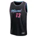 Miami Heat Bam Adebayo 2025/26 Swingman Jersey - City Edition - Black
