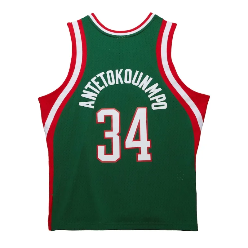 Giannis Antetokounmpo Bucks Trikot 2013-14 - Mitchell & Ness HWC