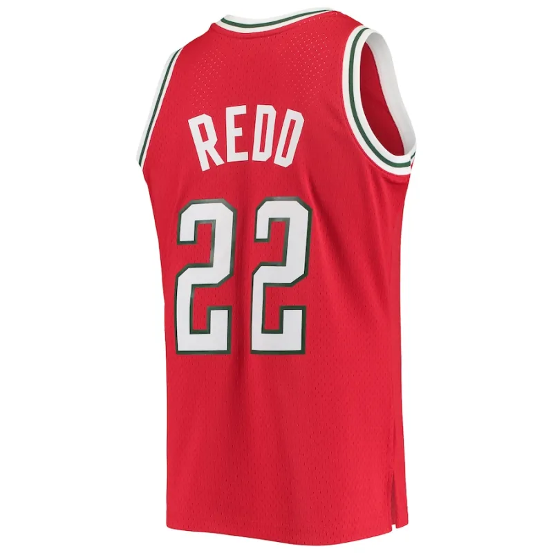 Michael Redd Bucks Mitchell & Ness 2008-09 HWC Retro Jersey