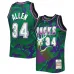 Ray Allen, Milwaukee Bucks Mitchell & Ness 1996/97 Classic Marble Swingman Jersey - Green