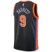 RJ Barrett New York Knicks 2022/23 City Edition Unisex Swingman Jersey Black