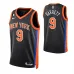 RJ Barretts Jersey, New York Knicks, 2022/2023 City-Edition, Schwarz