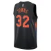 New York Knicks Maillot Swingman Towns - Édition Personnalisée - Noir