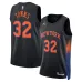 New York Knicks Maillot Swingman Towns - Édition Personnalisée - Noir