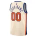 New York Knicks 2025/26 Maillot Swingman Édition Ville Unisexe - Crème