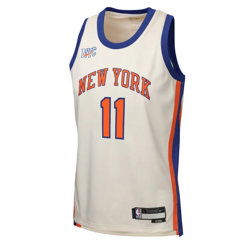NYK Brunson 2025/26 Swingman City Edition Jersey Cream