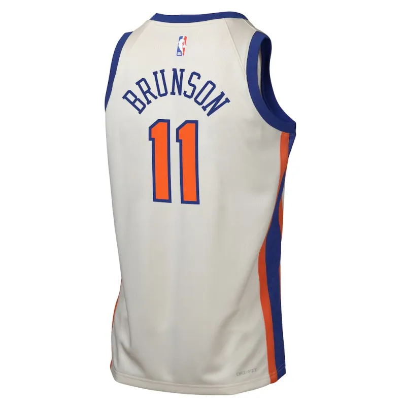 NYK Brunson 2025/26 Swingman City Edition Jersey Cream