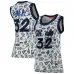 Shaquille O'Neal, Camiseta Swingman Doodle 1994 para mujeres de Mitchell & Ness para Orlando Magic - Blanco