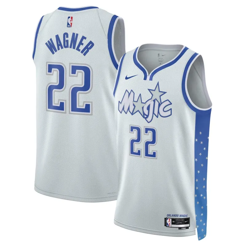 Orlando Magic Franz Wagner 2025/26 Swingman Trikot - Stadtedition - Silber
