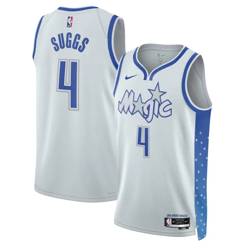 Orlando Magic Jalen Suggs 2025/26 Swingman Trikot - Stadtedition - Silber