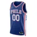 Philadelphia 76ers Maillot personnalisé Diamond Swingman 2021/2022 - Édition icône - Bleu royal