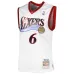 Allen Iverson Philadelphia 76ers Mitchell & Ness Camiseta Swingman de la Edición Clásica 2001/2002 - Blanco