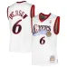 Allen Iverson Philadelphia 76ers Mitchell & Ness Camiseta Swingman de la Edición Clásica 2001/2002 - Blanco
