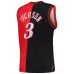 Camiseta Swingman Split Big & Tall Hardwood Classics Mitchell & Ness Philadelphia 76ers Allen Iverson 2000/01