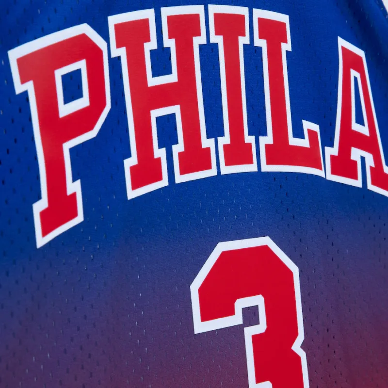 Maillot Swingman classique Mitchell & Ness Philadelphia 76ers Allen Iverson 1996/97