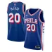Jared McCain Philadelphia 76ers Camiseta Swingman - Edición Ícono - Azul Real