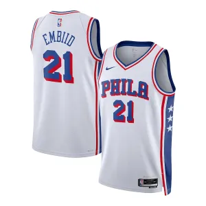 Joel Embiid Philadelphia 76ers Unisex Swingman Jersey - Association Edition - Weiß