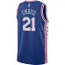 Joel Embiid Philadelphia 76ers Swingman-Jersey - Icon-Edition - Königblau
