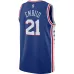 Joel Embiid Philadelphia 76ers Swingman-Jersey 2019/2020 - Icon Edition - Königblau