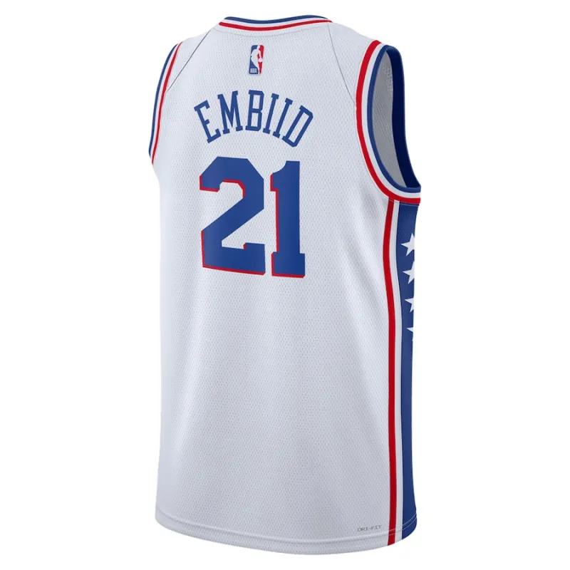 Joel Embiid Philadelphia 76ers Unisex Swingman Jersey - Association Edition - White