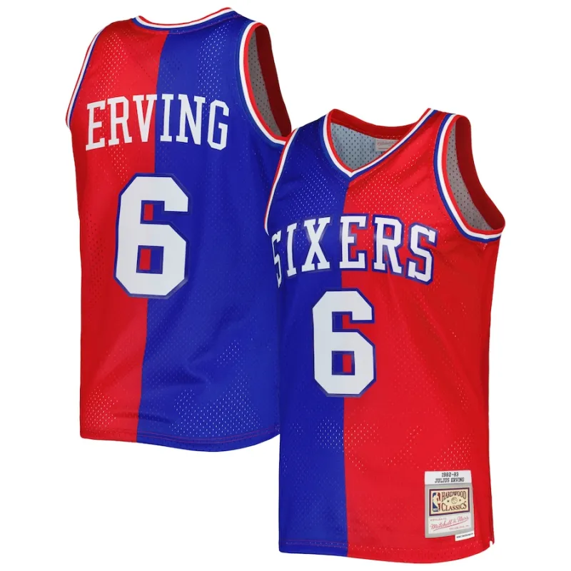Julius Erving 76ers Mitchell & Ness 1982-83 HWC Swingman Jersey