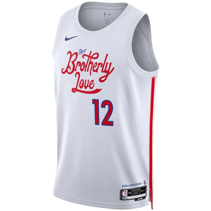 Tobias Harris Philadelphia 76ers Unisex 2022/23 Season Swingman Jersey - City Edition - White
