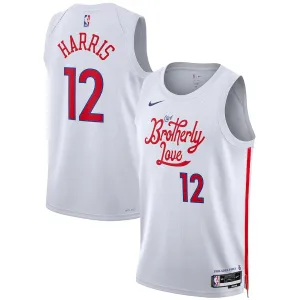 Tobias Harris Philadelphia 76ers Unisex 2022/23 Season Swingman Jersey - City Edition - White