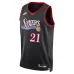 Philadelphia 76ers Camiseta Swingman Joel Embiid - Edición Clásica - Negra