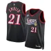 Philadelphia 76ers Camiseta Swingman Joel Embiid - Edición Clásica - Negra