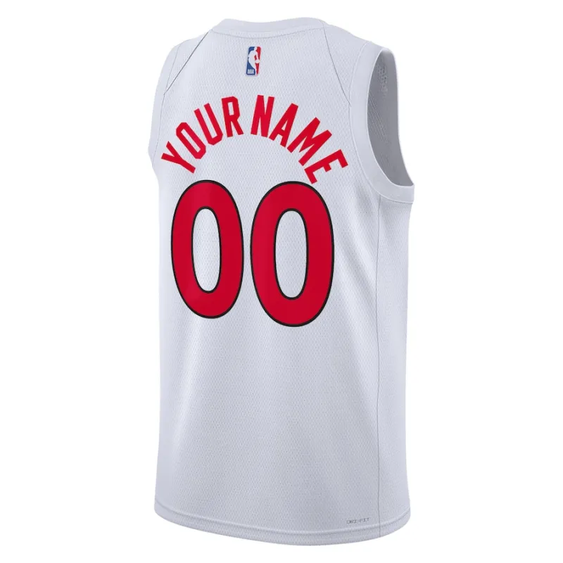 Toronto Raptors Unisex Custom Swingman Jersey - Association Edition - White