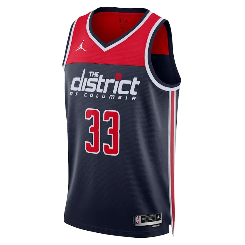 Canotta Basket Kyle Kuzma Washington Wizards Jordan Brand Swingman