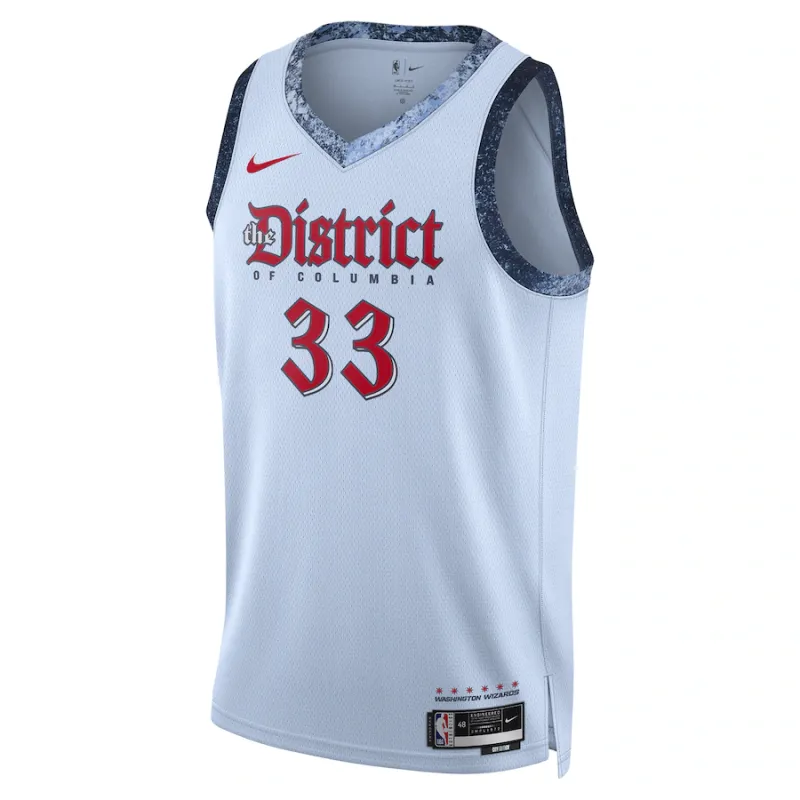 Canotta Basket Kyle Kuzma Washington Wizards 2024/25 City Edition