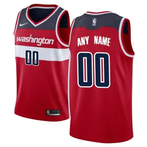 Washington Wizards Swingman Customized Jersey - Icon Edition - Red