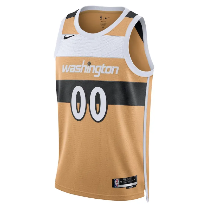 Washington Wizards 2025/26 Swingman Unisex Trikot - Stadtedition - Gold