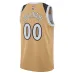 Washington Wizards 2025/26 Swingman Unisex Trikot - Stadtedition - Gold