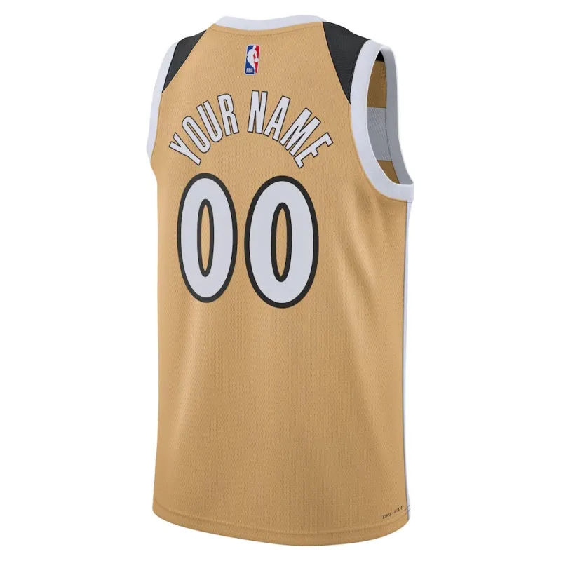 Washington Wizards 2025/26 Swingman Unisex Trikot - Stadtedition - Gold