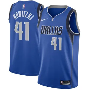Dirk Nowitzki, Dallas Mavericks Icon Blau