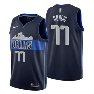 Luka Doncic, Dallas Mavericks Dunkelblau