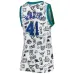 Dirk Nowitzki, Dallas Mavericks, 1998, Estilo para Mujeres, Blanco