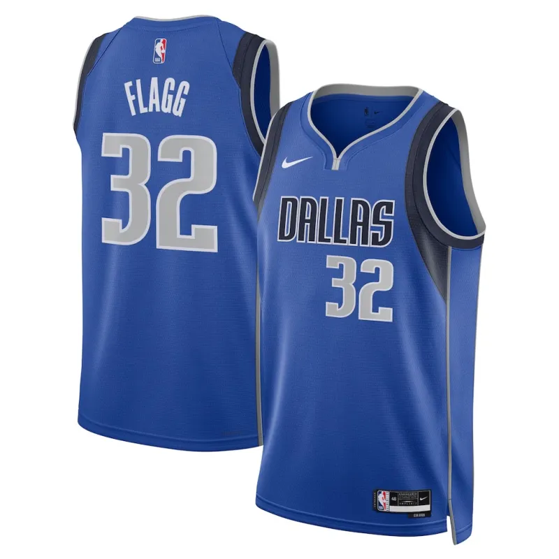 Dallas Mavericks Cooper Flagg Swingman Trikot - Icon Edition - Blau