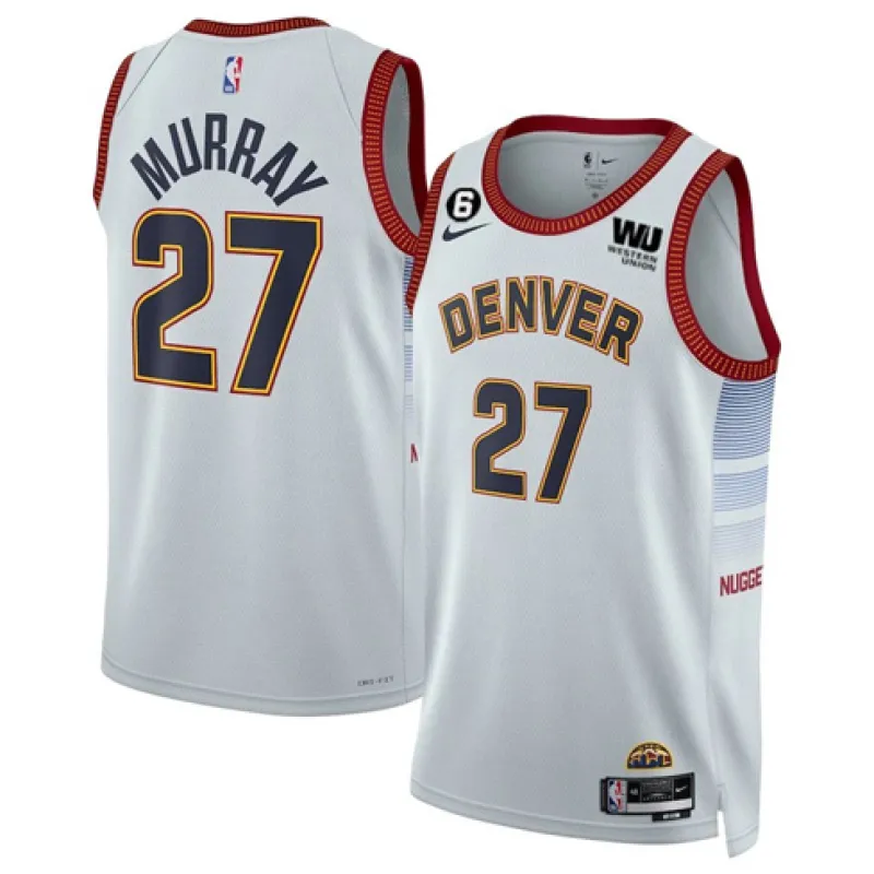 Jamal Murray, Denver Nuggets, City - Edition 2022/23, Weiß