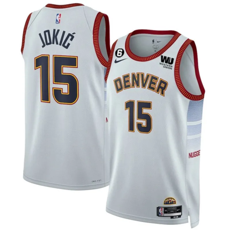 Nikola Jokic, Denver Nuggets, 2022/23 City Edition, White