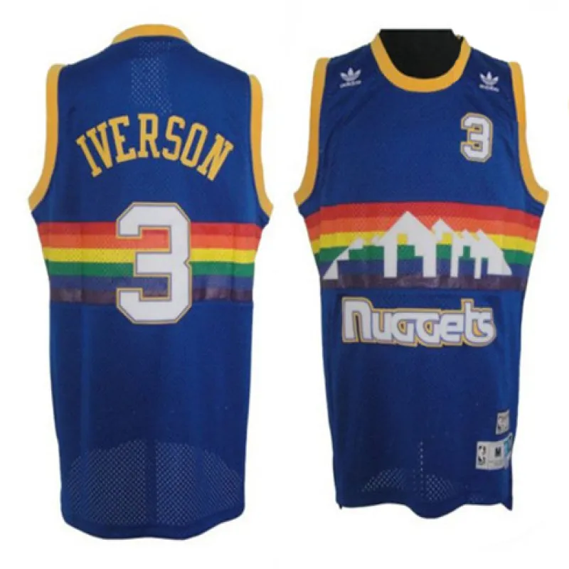 Allen Iverson, Denver Nuggets, Blue