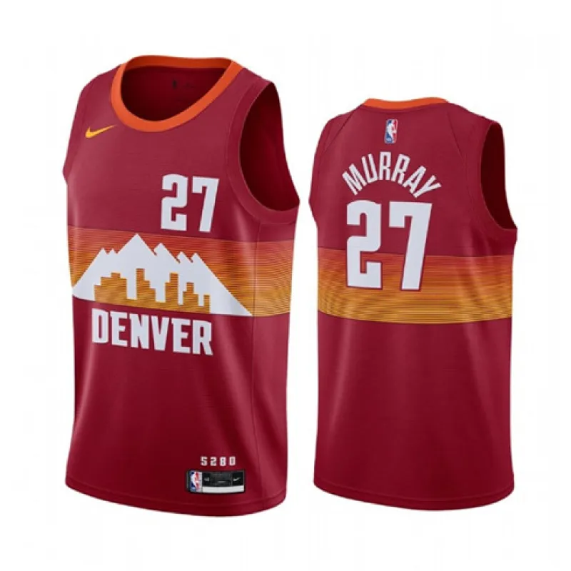 Jamal Murray, Denver Nuggets, edizione Città 2020/21, Rosso