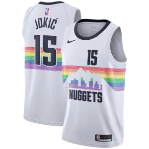 Nikola Jokic, Denver Nuggets, 2018/19 City Edition, White