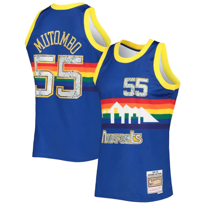 Canotta Dikembe Mutombo Denver Nuggets 1996/97 – NBA 75th Anniversary Diamond