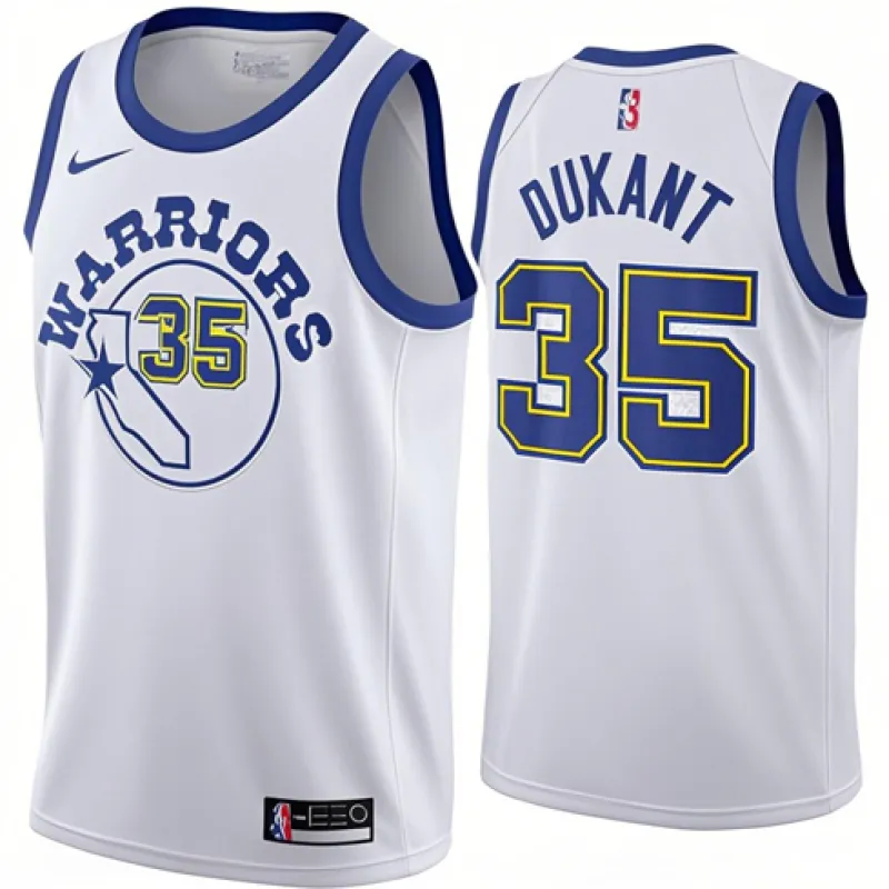 Kevin Durant, Golden State Warriors, edizione classica, Bianco
